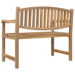 vidaXL Garden Bench 114x59x87 cm Solid Teak Wood 5