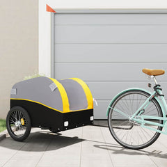 vidaXL Bike Trailer Black and 45 kg Iron Height 68 cm