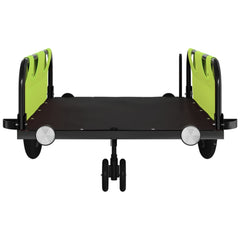 vidaXL Bike Trailer Green Oxford Fabric and Iron 5