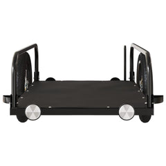 vidaXL Bike Trailer Black 122x53x31 cm Iron 5
