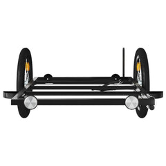 vidaXL Bike Trailer Black 126x63x34 cm Iron 5