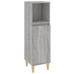 Bathroom Engineered Wood Grey sonoma