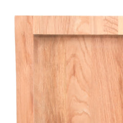 vidaXL Table Top Light Brown 120x60x(2-4) cm Treated Solid Wood Oak 6