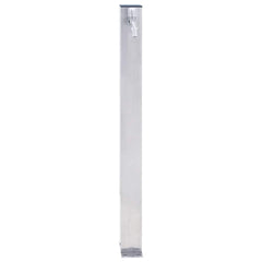 vidaXL Garden Water Column 60 cm Stainless Steel Square 2