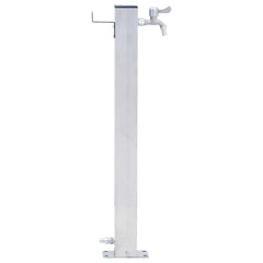 vidaXL Garden Water Column 60 cm Stainless Steel Square 3