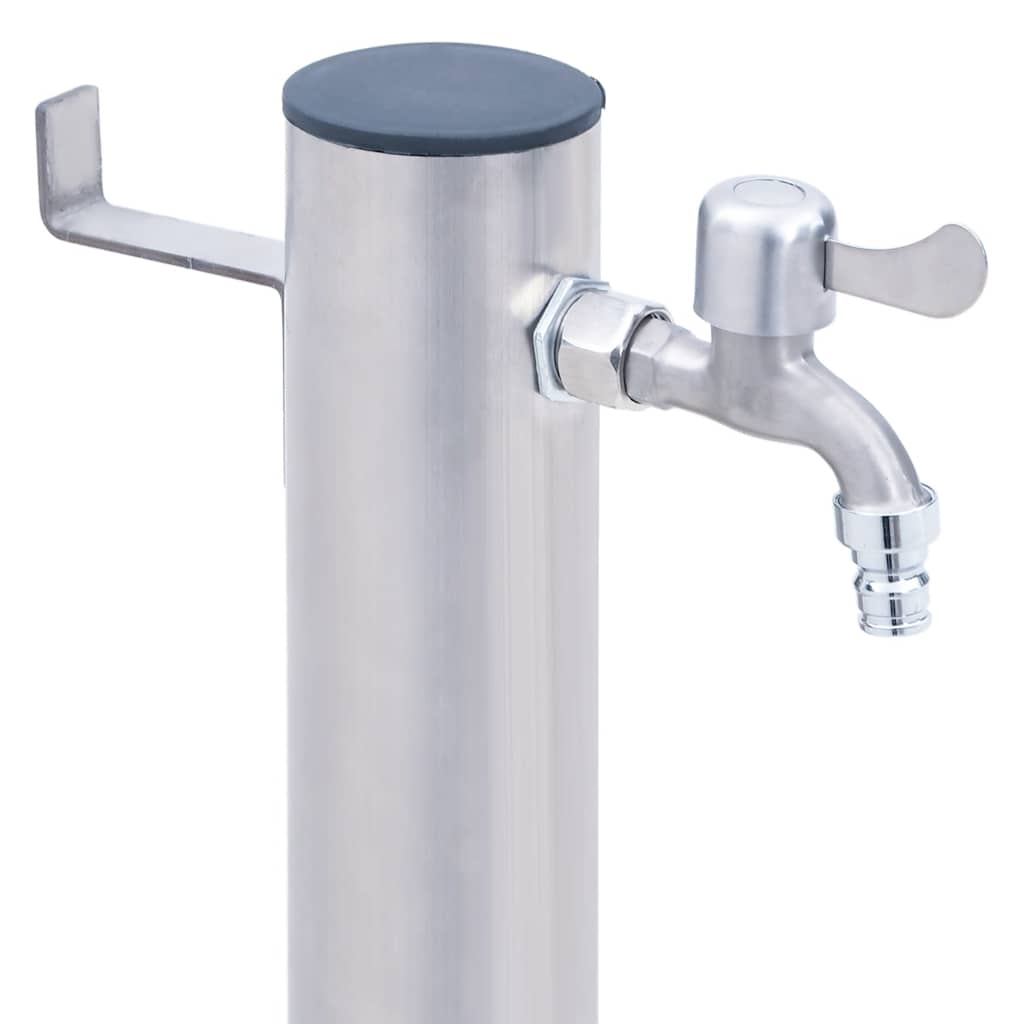 vidaXL Garden Water Column 80 cm Stainless Steel Round 5