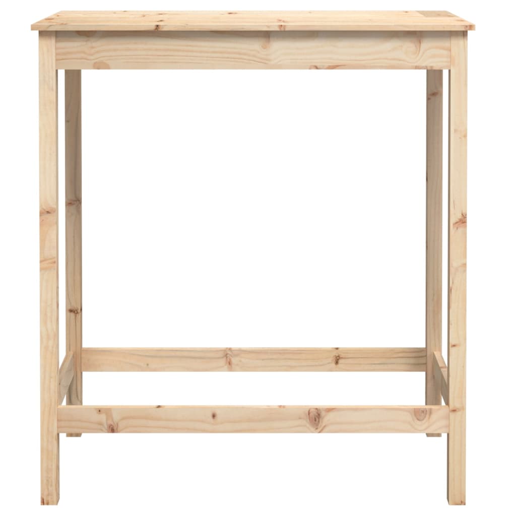 vidaXL Bar Table 100x50x110 cm Solid Wood Pine 5