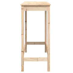 vidaXL Bar Table 100x50x110 cm Solid Wood Pine 6