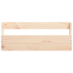 vidaXL Wall-mounted Shoe Racks 2 pcs 59x9x23 cm Solid Wood Pine 5