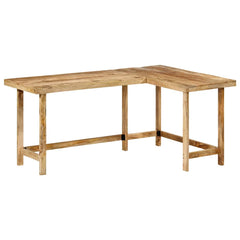 vidaXL Desk 165x110x75 cm Solid Wood Mango 1