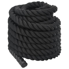 Battle Rope Black 9 kg Polyester 15 m