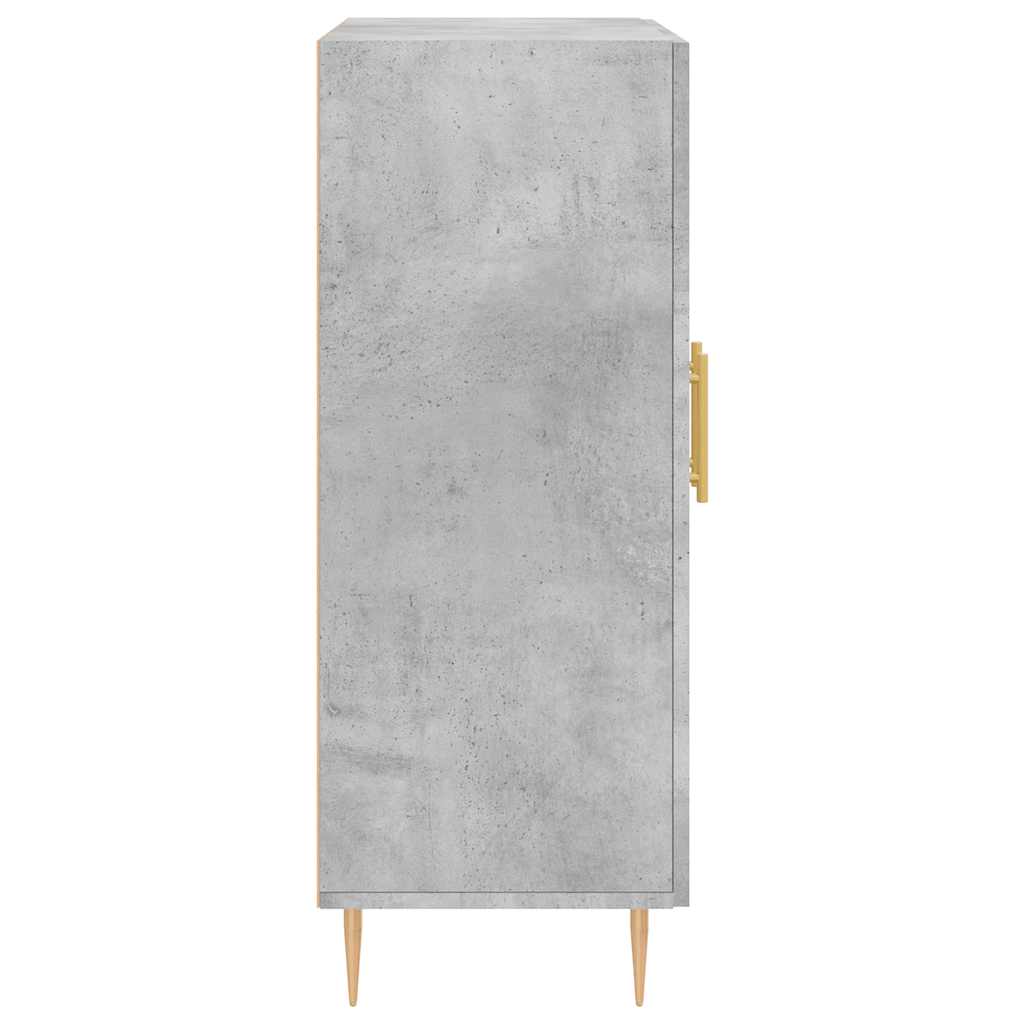 Sideboard 69,5x34x90 cm Engineered Wood Concrete grey
