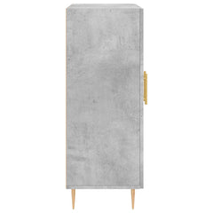 Sideboard 69,5x34x90 cm Engineered Wood Concrete grey