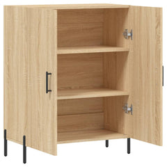 vidaXL Sideboard Sonoma Oak 69.5x34x90 cm Engineered Wood 6