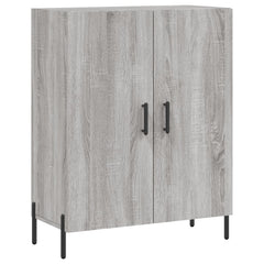 vidaXL Sideboard Grey Sonoma 69.5x34x90 cm Engineered Wood 2