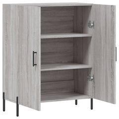 vidaXL Sideboard Grey Sonoma 69.5x34x90 cm Engineered Wood 6