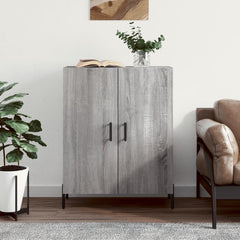 vidaXL Sideboard Grey Sonoma 69.5x34x90 cm Engineered Wood 1