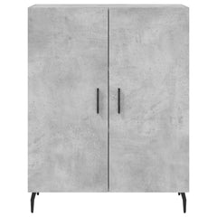 vidaXL Sideboard Concrete Grey 69.5x34x90 cm Engineered Wood 5