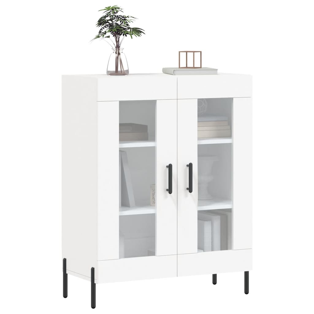 vidaXL Sideboard White 69.5x34x90 cm Engineered Wood 3