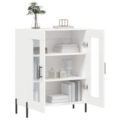 vidaXL Sideboard White 69.5x34x90 cm Engineered Wood 4