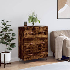 Chest of Drawers 69,5x34x90 cm Engineered Wood Smoked oak