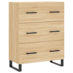 Sideboard 69,5x34x90 cm Engineered Wood Sonoma oak