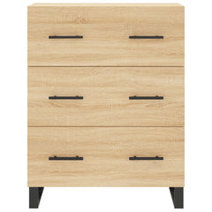 Sideboard 69,5x34x90 cm Engineered Wood Sonoma oak