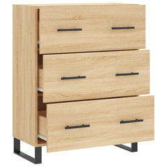 Sideboard 69,5x34x90 cm Engineered Wood Sonoma oak