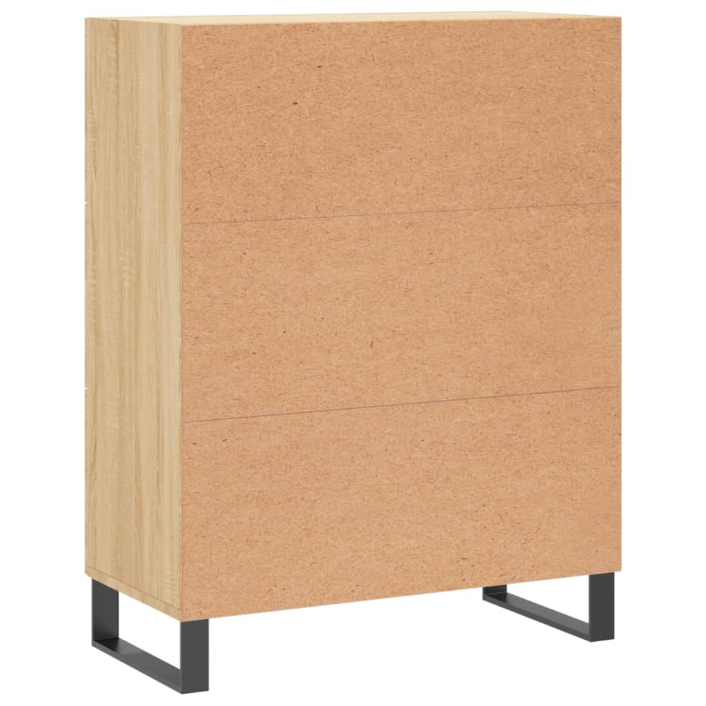 Sideboard 69,5x34x90 cm Engineered Wood Sonoma oak