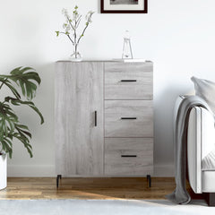 Sideboard 69,5x34x90 cm Engineered Wood Grey sonoma