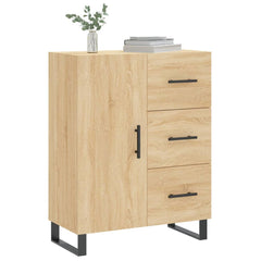 vidaXL Sideboard Sonoma Oak 69.5x34x90 cm Engineered Wood 3