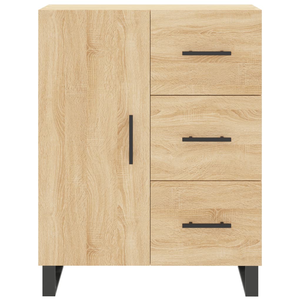 Sideboard 69,5x34x90 cm Engineered Wood Sonoma oak