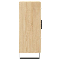 Sideboard 69,5x34x90 cm Engineered Wood Sonoma oak