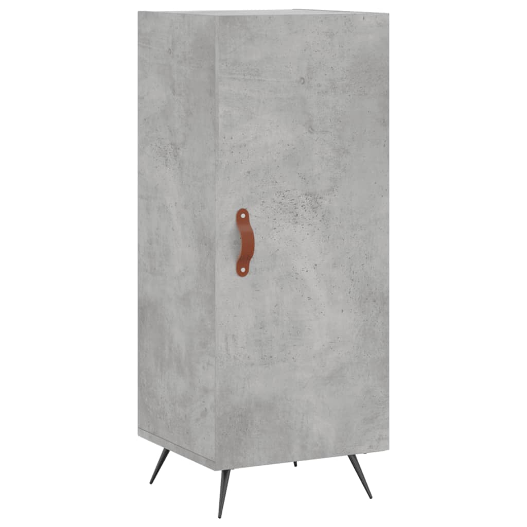 vidaXL Sideboard Concrete Grey 34.5x34x90 cm Engineered Wood 2