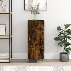 vidaXL Sideboard Smoked Oak 34.5x34x90 cm Engineered Wood 1
