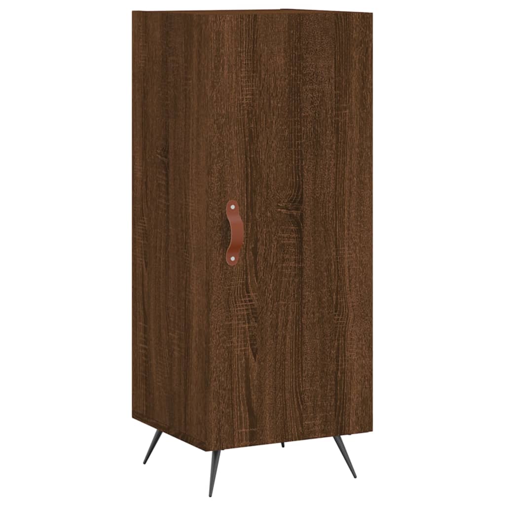 vidaXL Sideboard Brown Oak 34.5x34x90 cm Engineered Wood 2