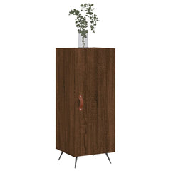 vidaXL Sideboard Brown Oak 34.5x34x90 cm Engineered Wood 3