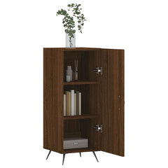 vidaXL Sideboard Brown Oak 34.5x34x90 cm Engineered Wood 4