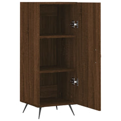 vidaXL Sideboard Brown Oak 34.5x34x90 cm Engineered Wood 5