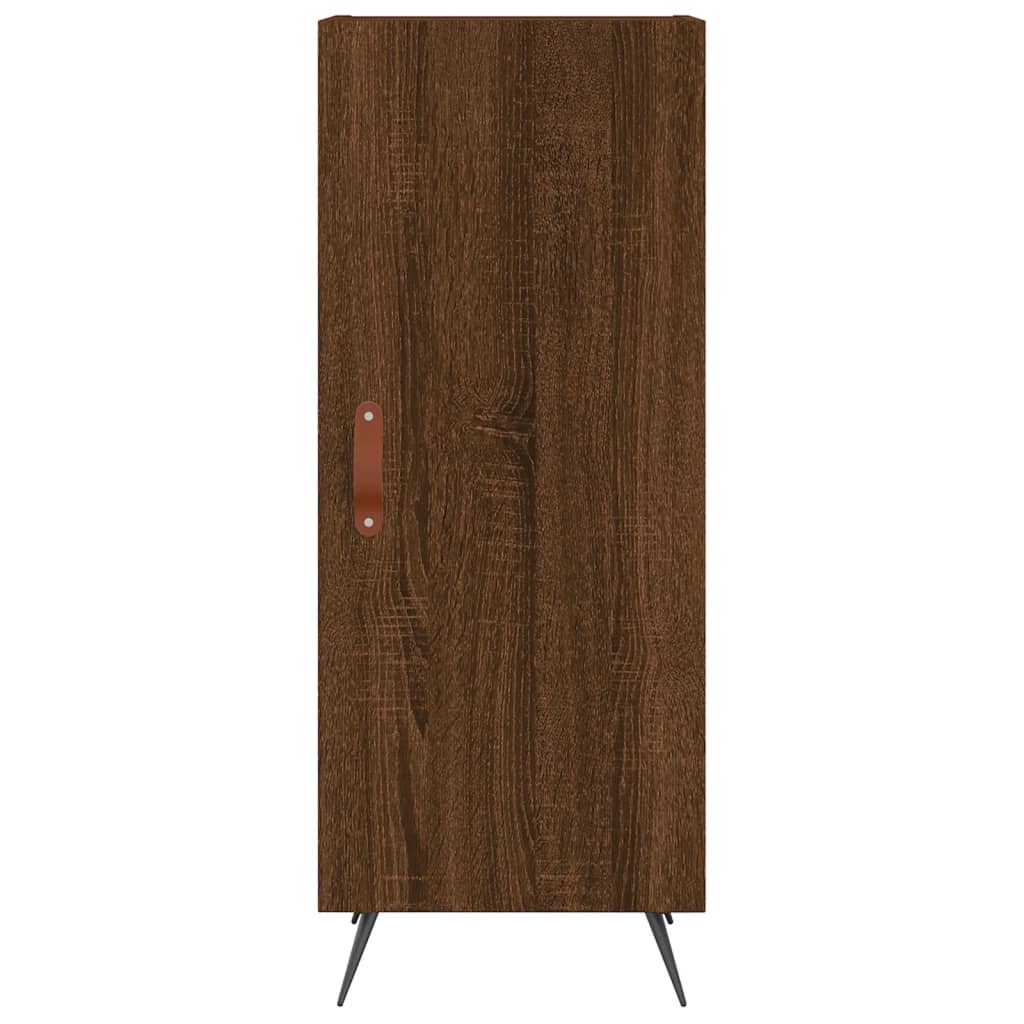 vidaXL Sideboard Brown Oak 34.5x34x90 cm Engineered Wood 6