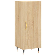 vidaXL Sideboard Sonoma Oak 34.5x34x90 cm Engineered Wood 2