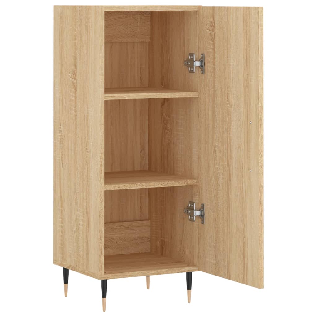 vidaXL Sideboard Sonoma Oak 34.5x34x90 cm Engineered Wood 5