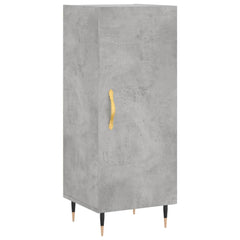 vidaXL Sideboard Concrete Grey 34.5x34x90 cm Engineered Wood 2