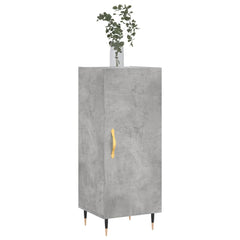 vidaXL Sideboard Concrete Grey 34.5x34x90 cm Engineered Wood 3