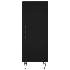 vidaXL Sideboard Black 34.5x34x90 cm Engineered Wood 5