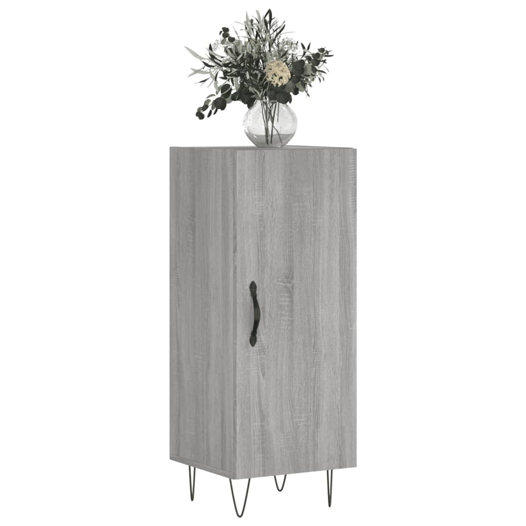 Sideboard Grey Sonoma Engineered Wood, image 3