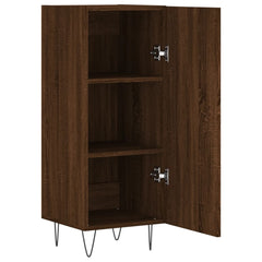 vidaXL Sideboard Brown Oak 34.5x34x90 cm Engineered Wood 6