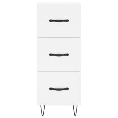 vidaXL Sideboard White 34.5x34x90 cm Engineered Wood 6