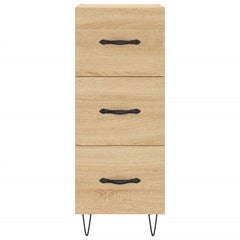 vidaXL Sideboard Sonoma Oak 34.5x34x90 cm Engineered Wood 6