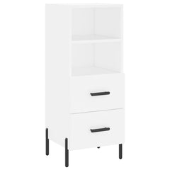 vidaXL Sideboard White 34.5x34x90 cm Engineered Wood 2